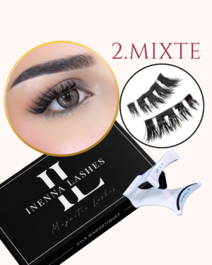 2.MIXTE  Cils magnétiques رموش مغناطيسية
